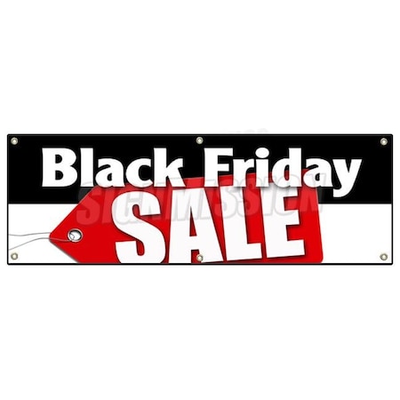 Signmission BLACK FRIDAY SALE BANNER SIGN special discounts save huge low prices slashed B-72 Black Friday Sale